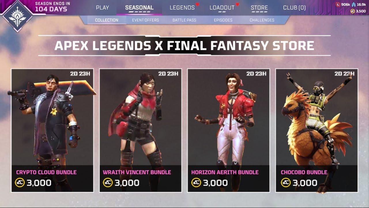 Apex Legends Final Fantasy Skins: Crossover Event | Turboboost