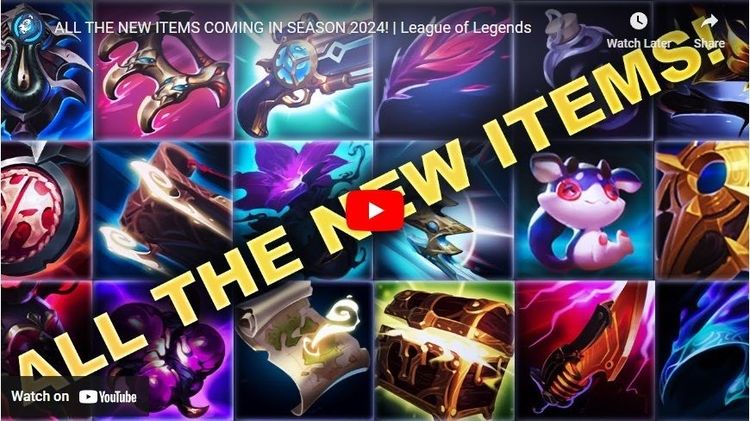 League of Legends: All New Items and Item Changes S14 | Turbosmurfs